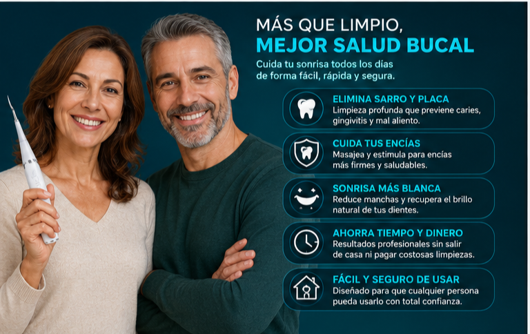 Limpiador Dental Quita Sarro Bucal