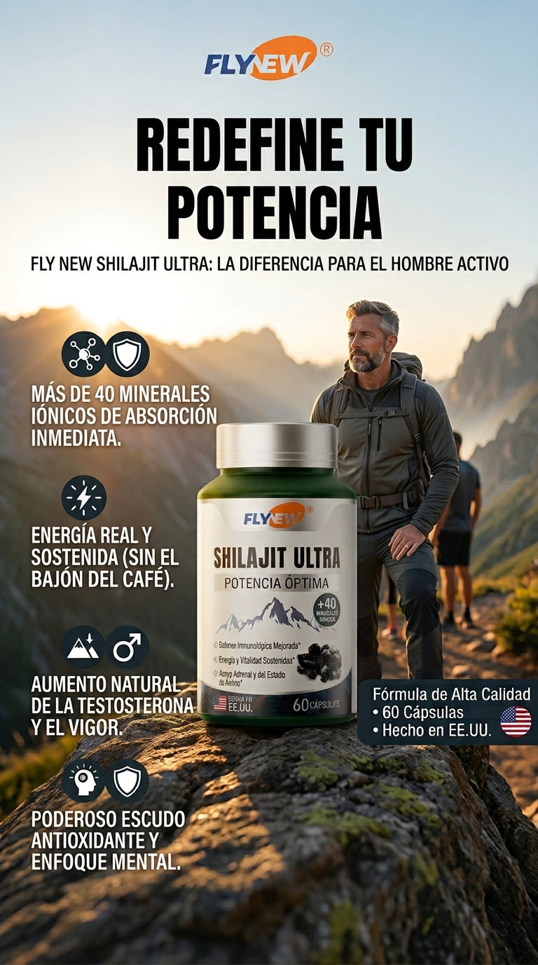 ⚡ SHILAJIT ULTRA. Activa tu rutina. Potencia tu vitalidad