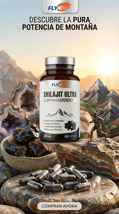⚡ SHILAJIT ULTRA. Activa tu rutina. Potencia tu vitalidad