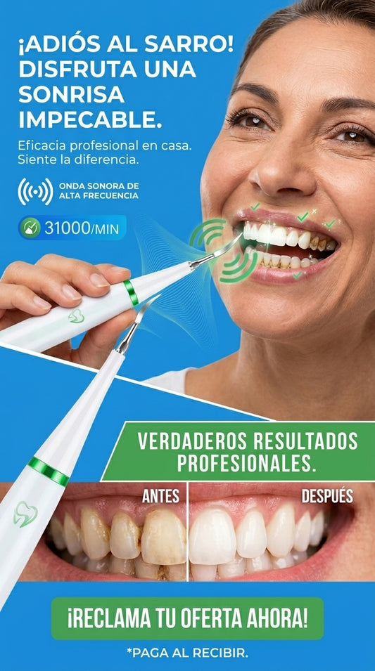 Limpiador Dental Quita Sarro Bucal
