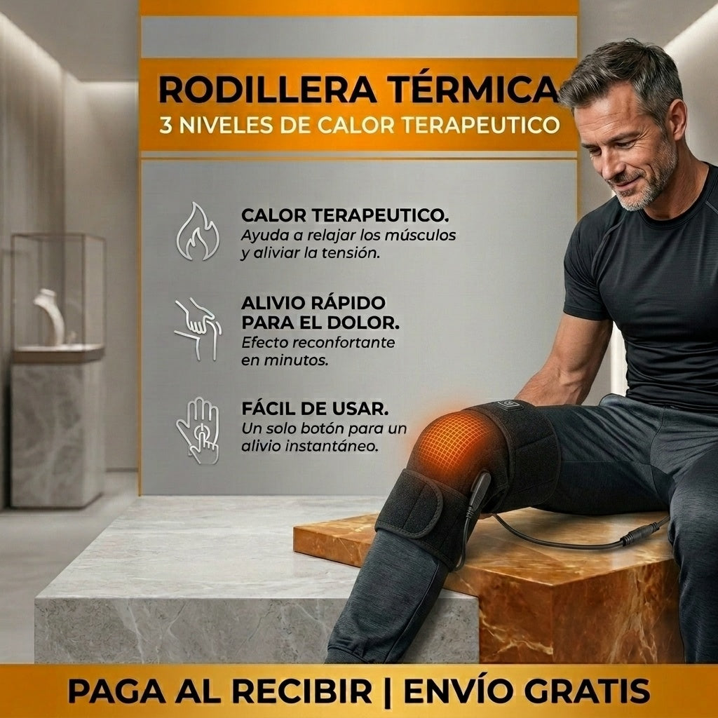 RODILLERA TERMICA 3 NIVELES DE CALOR